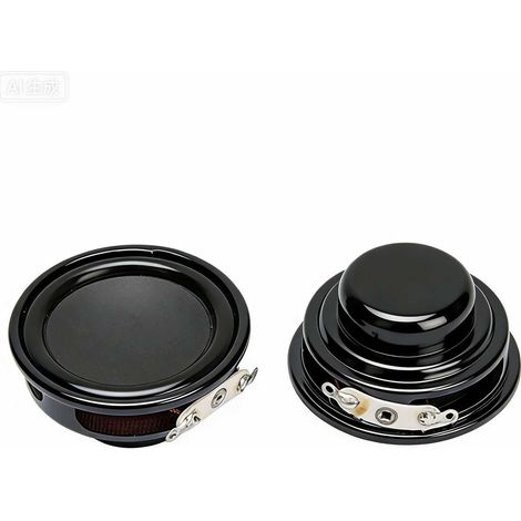 Enceinte étanche de 45 mm, enceinte Bluetooth, enceinte large bande, enceinte à double aimant de 1,75 pouce à 16 cœurs avec éclairage décoratif.
