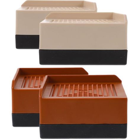 de meubles en plastique et caoutchouc flexibles 4 pièces