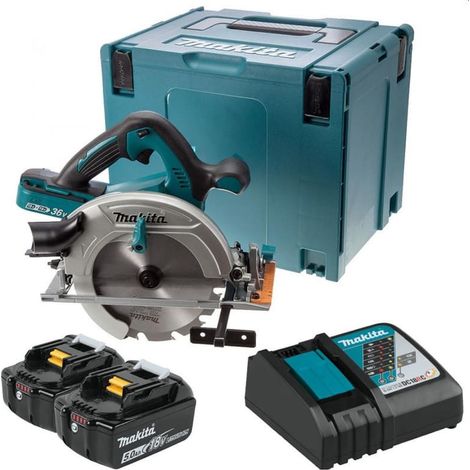 Sega circolare 36V LXT Ø190 mm (2x5,0 Ah) in MAKPAC - MAKITA DHS710RTJ