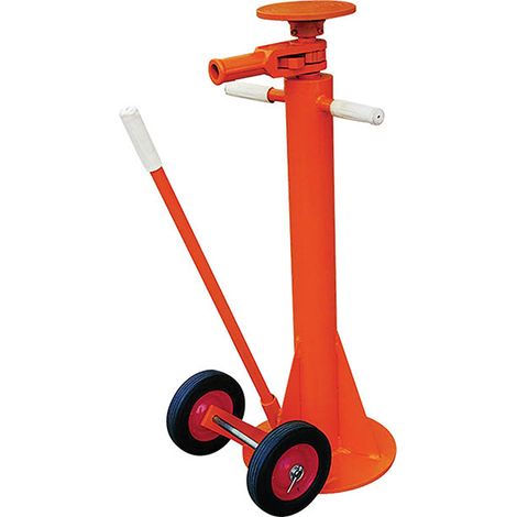 Stabilisierungszylinder 45000 kg, Auflageplatte Ø 204 mm - TJ50 (1/2)