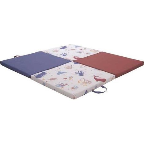Tapis Malin Trésors de l'océan 3 en 1 - Evolutiv - Abnehmbar - 120x120x5 cm (1/3)