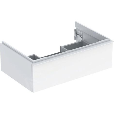 Geberit iCon armoire basse pour lavabo, 1 tiroir, 74x24,7x47,6 (1/2)