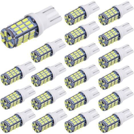 20 Stück Superhelle RV Anhänger T10 921 194 42-SMD 12V Auto Rückfahr LED Leuchten Birnen Breitenlampe Xenon Weiß (1/5)