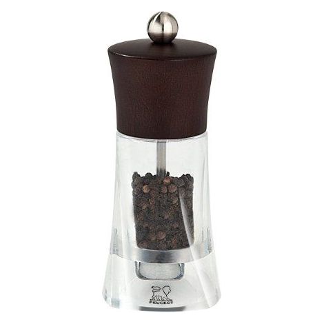 Peugeot Oléron moulin à poivre chocolat 14 cm design moderne