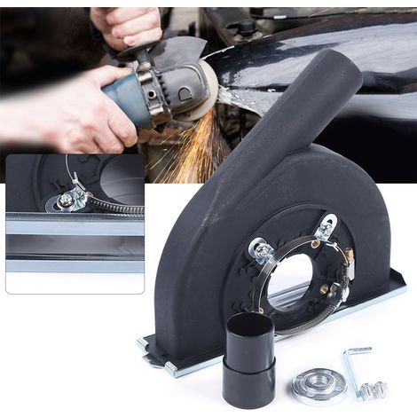 Winkelschleifer-Staubabdeckung für 150-180 mm Hand-Winkelschleifer, professionelle Dunstabzugshaube für sichere, staubarme Holzbearbeitung