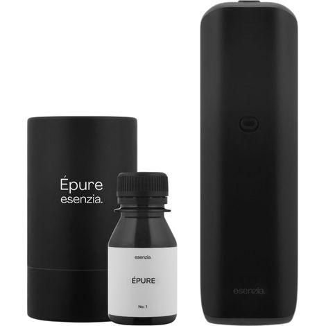 Schwarzer Stecker-Diffusor + Épure