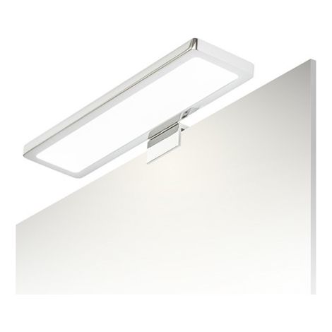 Lampada bagno SAVOY 24 per armadio  cromo 230V LED 8W 120° IP44  3000K