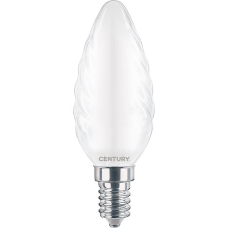 Lampada led filamento a tortiglione 4watt e14 6500k century instor-041460 (1/4)