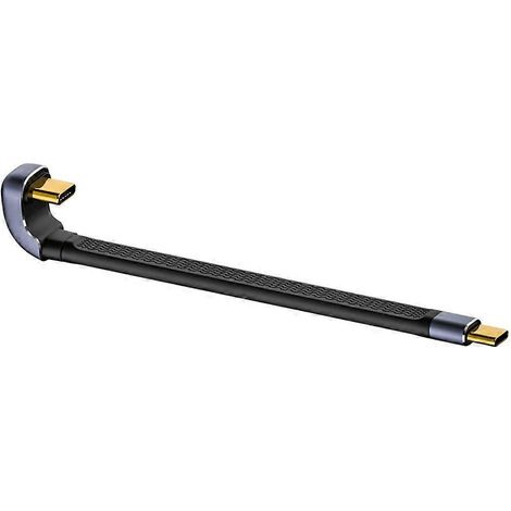 Câble USB-C de 13 cm, câble de charge flexible FPC, compatible Thunderbolt Type-C 40G (1/4)