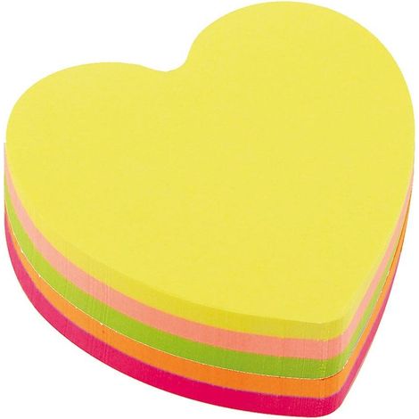 Biglietti autoadesivi a forma di cuore 70x70mm 400K D.rect