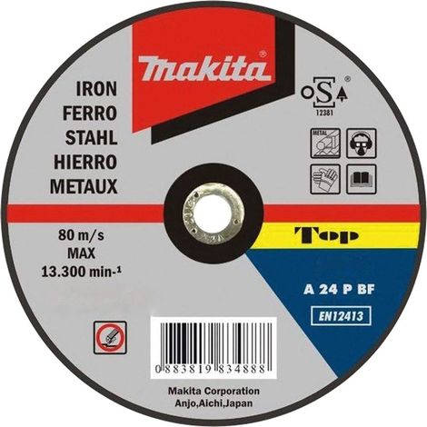 Disco da Sbavo Makita P-52984 125x6,4mm A24P