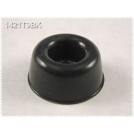 Hammond Electronics 1421T9BK Gerätefuß selbstklebend, rund Schwarz (Ø x H) 22.3 mm x 10.2 mm 24 St.