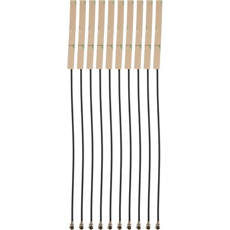 Antenne FPC interne ultra-plate 2.4G NZ-2.4G-FPC-009, lot de 10, connecteur IPEX, génération I, module flexible à bande étroite pour récepteur. (1/5)