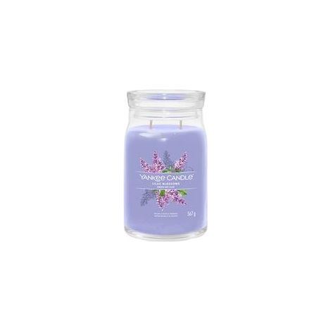 Duftkerze Yankee Candle Lilac Blossoms Sojawachs violett (1/3)