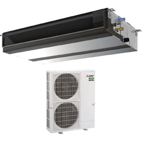 Mitsubishi Electric – Climatiseur réversible 42000 BTU – Unité intérieure gainée 250mm – Technologie DC Inverter – Wi-Fi en option – R32