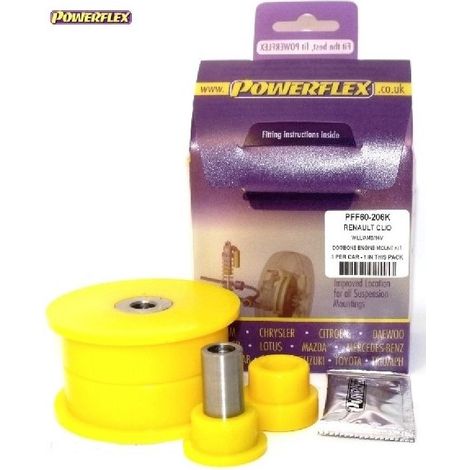 2x Silent-Blocs compatible avec Support Moteur Renault Clio 16s Williams