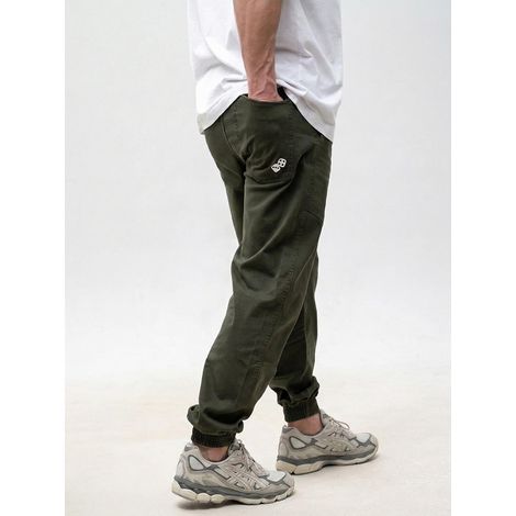 Pantalon de jogging Lucky Dice Work pour homme, couleur olive, taille XXL (1/4)