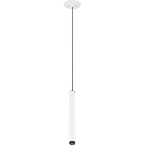 Suspension GRIP S longueur de suspension 200 cm 3000 K 29° blanc / noir - SLV - 1009061