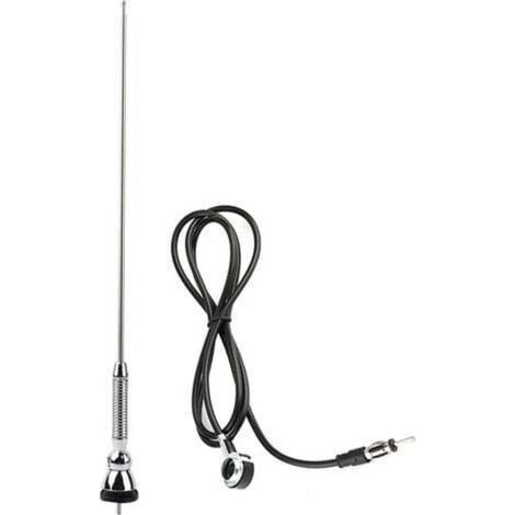Antenna universale da tetto per auto da 18,5 pollici con radio AM/FM e rotazione a 180° (1/4)