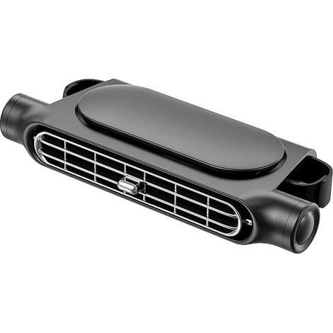 Ventilateur Auto Siege Arrière - 2 Turboboots - Réglage Angle Orientable - 3 Vitesses - Alimentation USB - Pour Sièges avec Appui-Tête Standard - 1 Pièce (1/5)