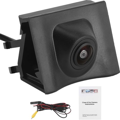 Caméra avant étanche avec capteur CCD intégré au logo de calandre, compatible pour Q3 2013 (1/5)