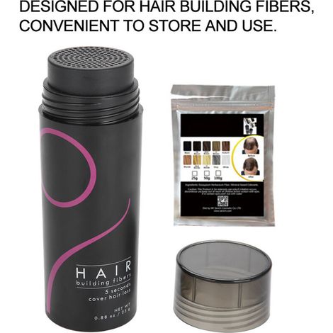 Leere 25-g-Flasche für Haarverlängerungen mit Spitze – Applikator zur Haarverdichtung (1/5)