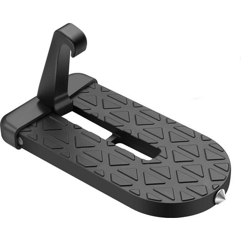 Marchepied de porte de voiture, marchepied de voiture en forme de U avec marteau de sécurité (charge maximale 250 kg) (1/4)