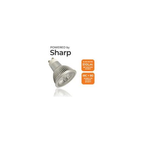 LAMPE LED 6w SHARP GU10 STEP DIM 3000K AEROSPOT 550530