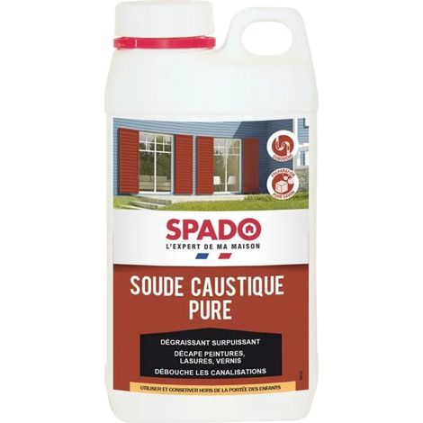 Soude Caustique Spado Déboucheur Puissant Concentré - Spado