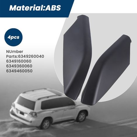 Quatre protections pour barres de toit : 6349260040, 6349160060, 6349360060 et 6349460050. (1/4)