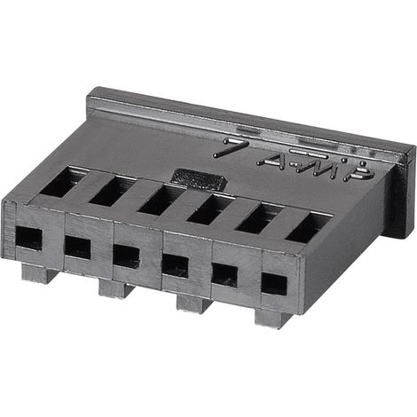 TE Connectivity Boîtier femelle pour câble série AMPMODU MOD II Nbr total de pôles 2 Pas: 2.54 mm 280358 1 pc(s) V466561 (1/2)