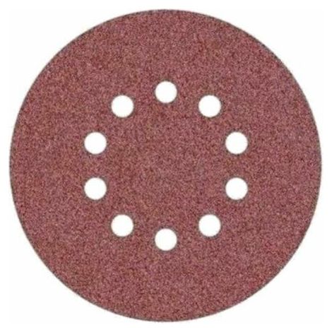 Schleifscheibe – 215 mm – Körnung 180 – Für Exzenterschleifer DS930, DS920 und DS200 – 10er-Pack (1/2)