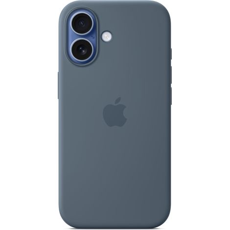 iPhone 17 Silicone Case with MagSafe - Anchor Blue