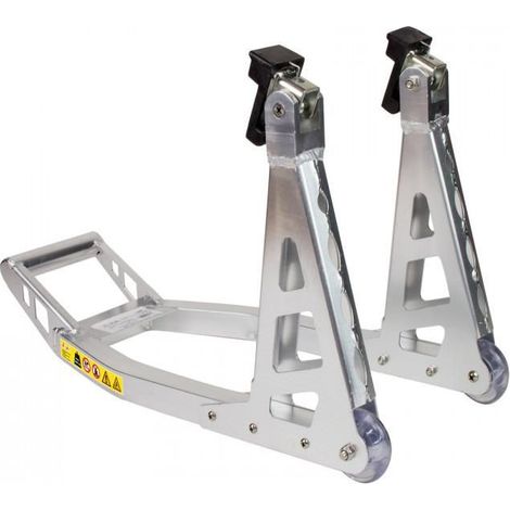 Béquille AV alu support moto spécial hivernage 65/25 stable
