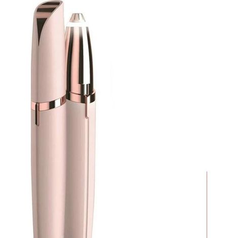 Epilator, eyebrow/facial hair/nose hair/bikini line trimmer, rose gold - AquaForge