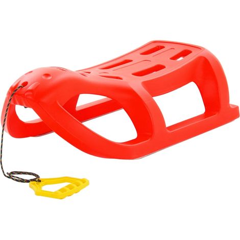 Schlitten Rot 80x39,5x25,5 cm Polypropylen