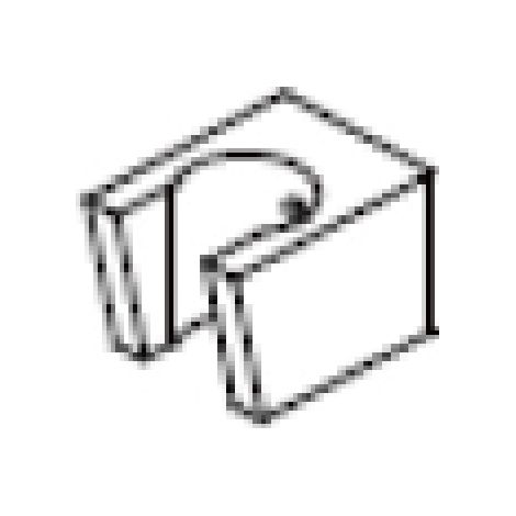 Supporto doccetta p/art. 100-pai-b / 100-paf-b / 100-pac
