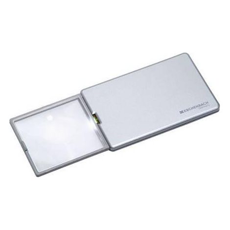 Eschenbach Lupa de Bolsillo Easy Pocket Plata LED 3x Compacta