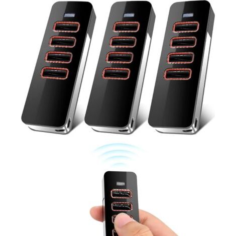 3 PCS 868Mhz Telecommande Portail pour Sommer 4018V000, Télécommande de Portail pour Sommer Pearl Funksender 4015862001900, 4 Canaux (1/4)