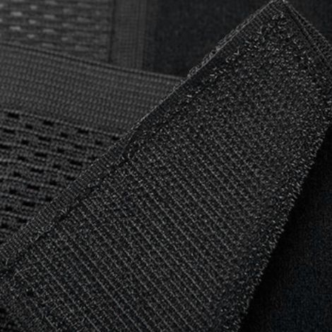Verstellbarer Lendenwirbelstützgürtel für Sport, Unisex, ideal für Gewichtheben, Bodybuilding, Laufen, Basketball und andere Sportarten. Schwarz, Größe L. (1/4)
