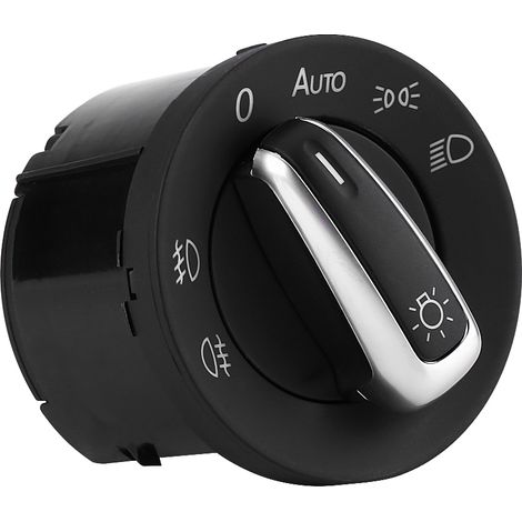 Kit interruttori per alzacristalli, luci e specchietti per Volkswagen MK5 - 6 pezzi, neri, ricambio originale. (1/5)