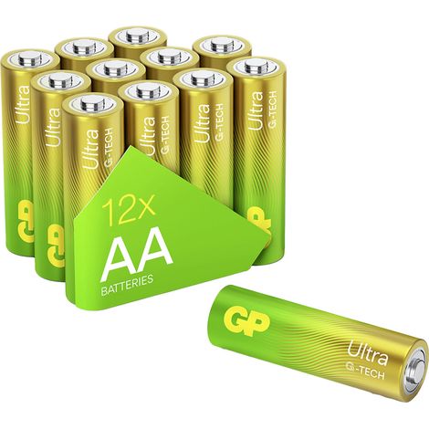 GP Ultra Mignon (AA)-Batterie Alkali-Mangan  1.5 V 12 St.