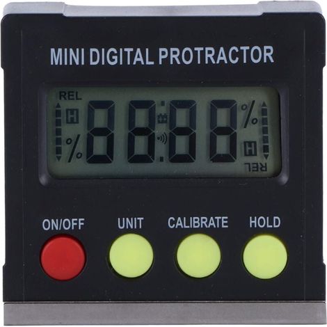 360-Grad-Magnetfuß-Messwerkzeug, Mini-Digitalwinkelmesser, Neigungsmesser, elektronische Wasserwaage für XXW-Messwerkzeug