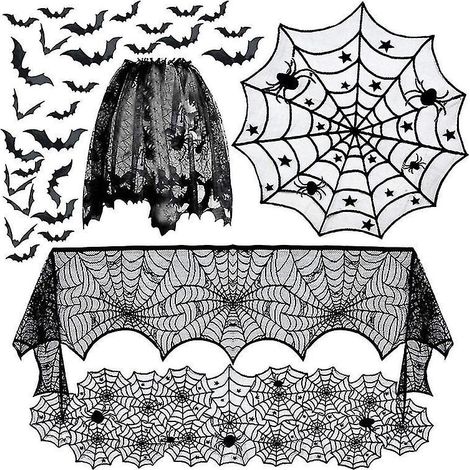 1 nappe de décoration d'Halloween