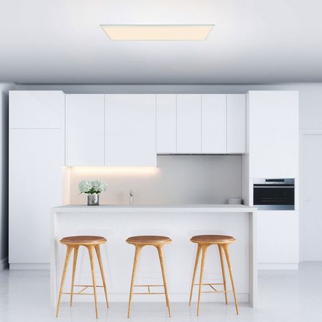 Globo - deckenleuchte - Rosi - weiß - aluminium - LED - 41604D5F (1/5)