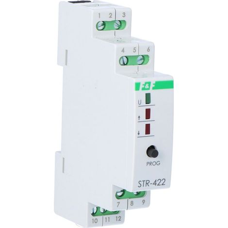 Contrôleur de Volet - Modle STR-422 - 230V - Programmable - Commande Centralisée - LED (1/3)
