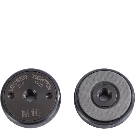 Plateau autobloquant M10 pour meuleuse d'angle (noir)