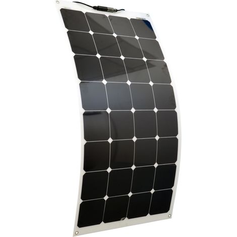 Solarmodul 100 Watt flexibel Mono Solarpanel Solarzelle 1100x542x2 92121 (1/4)