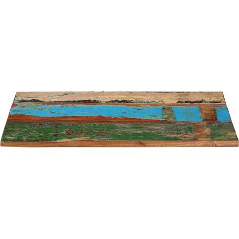 Maison Exclusive - Piano Tavolo Rettangolare 60x90 cm 25-27 mm Legno di Recupero (1/5)