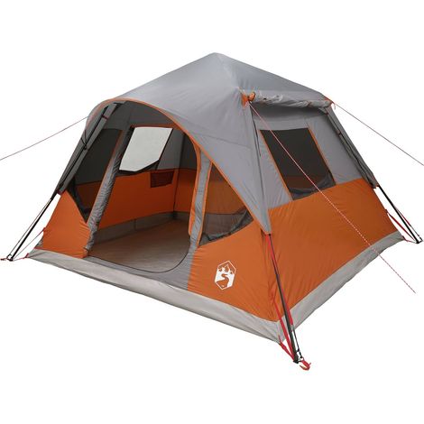 Tienda Instantánea con techo Gris y naranja 305 x 275 x 190 cm